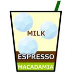 アイス カフェ マカダミア ラテ,Iced Macadamia Latte,冰夏威夷果拿鐵,아이스 마카다미아라떼