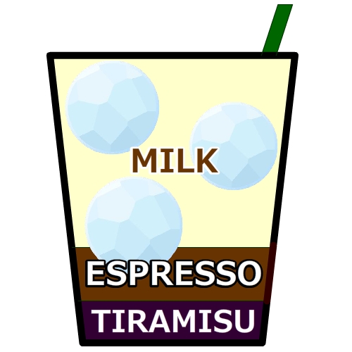 アイス カフェ ティラミス ラテ,Iced Tiramisu Latte,冰提拉米蘇拿鐵,아이스 티라미수 라떼